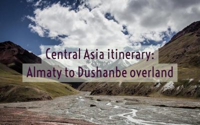 中亚行程：杜桑贝陆地的Almaty