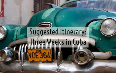建议的古巴行程：古巴三周