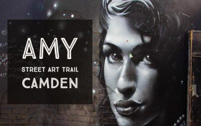 伦敦卡姆登的艾米·怀恩豪斯街艺术步道