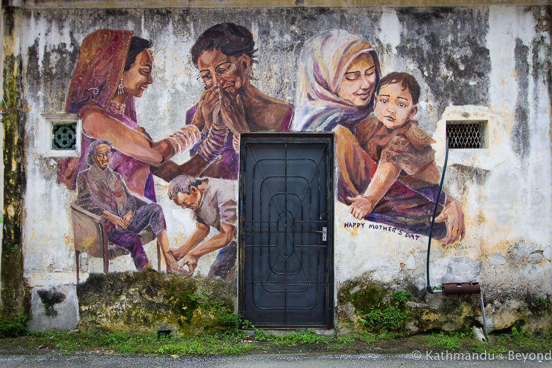 马来西亚怡保的街头艺术