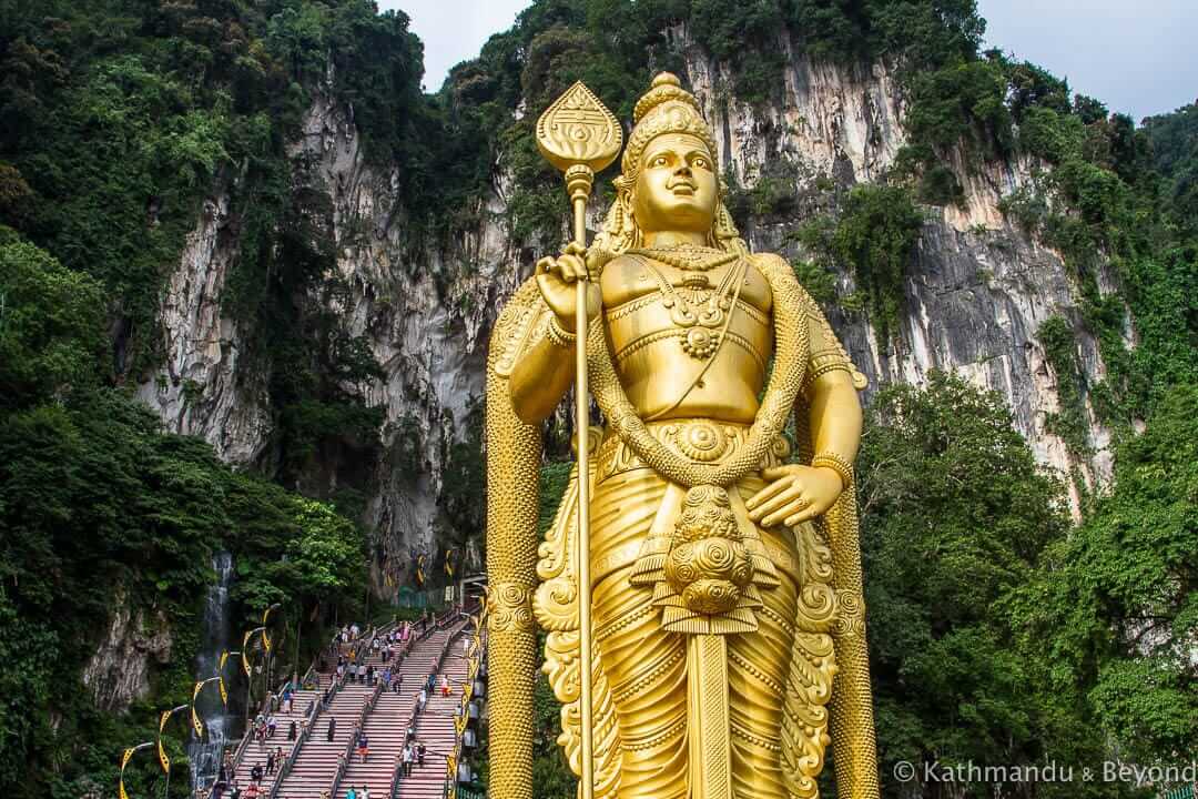 Murugan雕像马来西亚吉隆坡拔都石窟-2