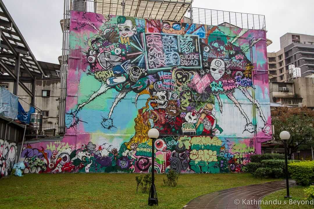 台北西门町街头艺术