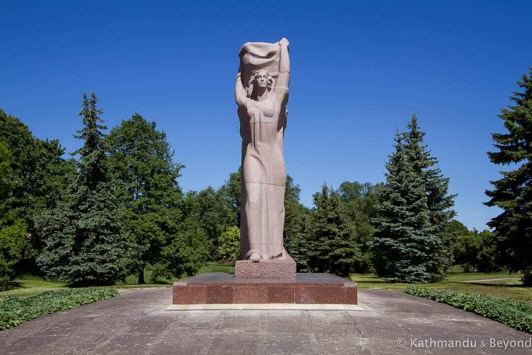 立陶宛Panevezys自由纪念碑