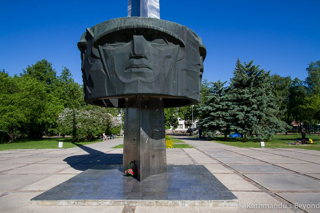 第二次世界大战纪念馆Daugavpils拉脱维亚