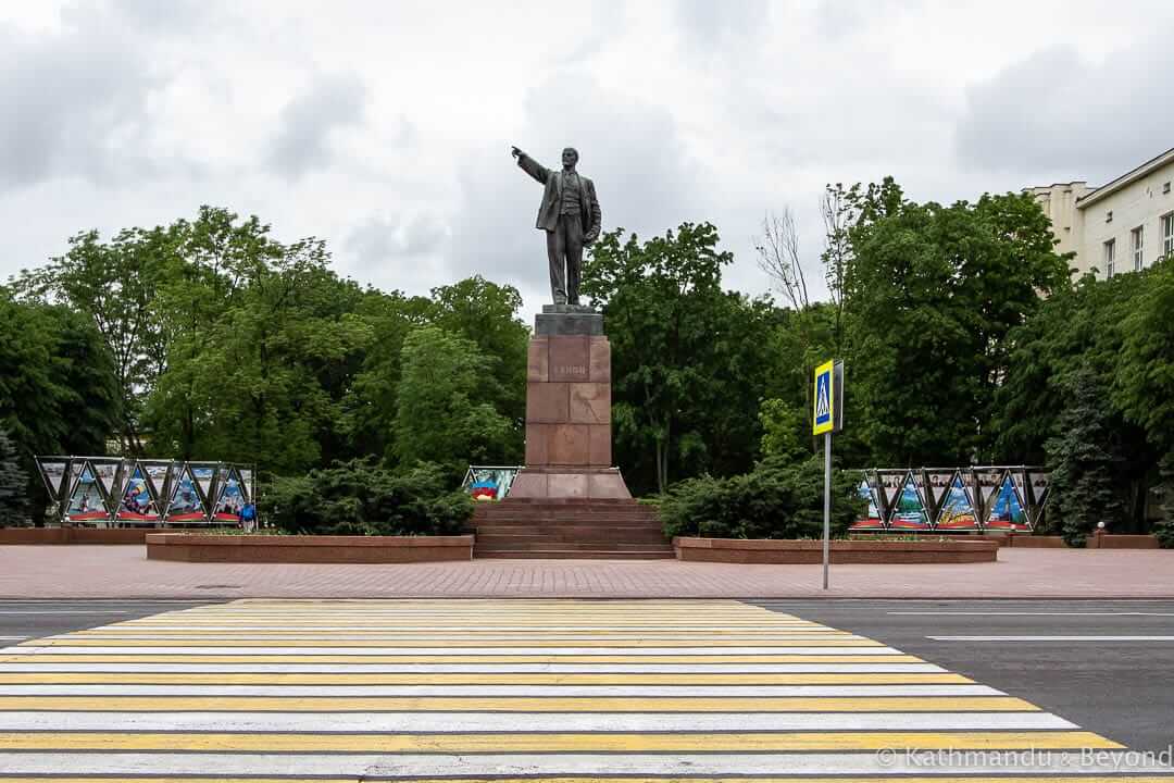 弗拉基米尔·列宁·布雷斯特白俄罗斯-8的纪念碑