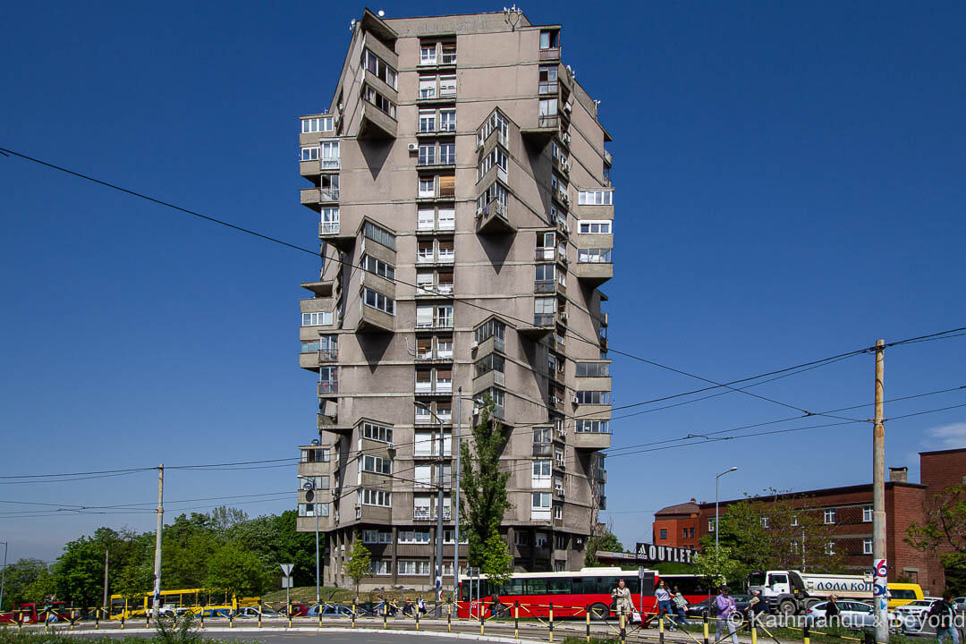 Karaburma住宅塔(三角大厦)塞尔维亚贝尔格莱德-80