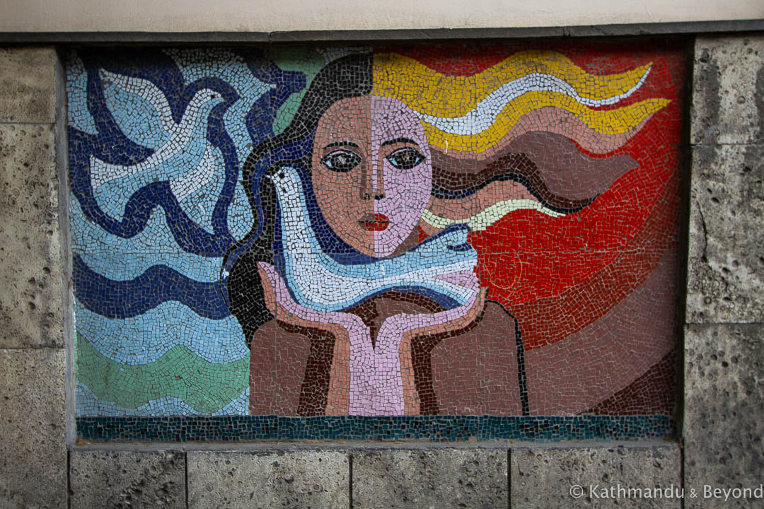 Peace Dove Mosaic Tbilisi Georgia-18