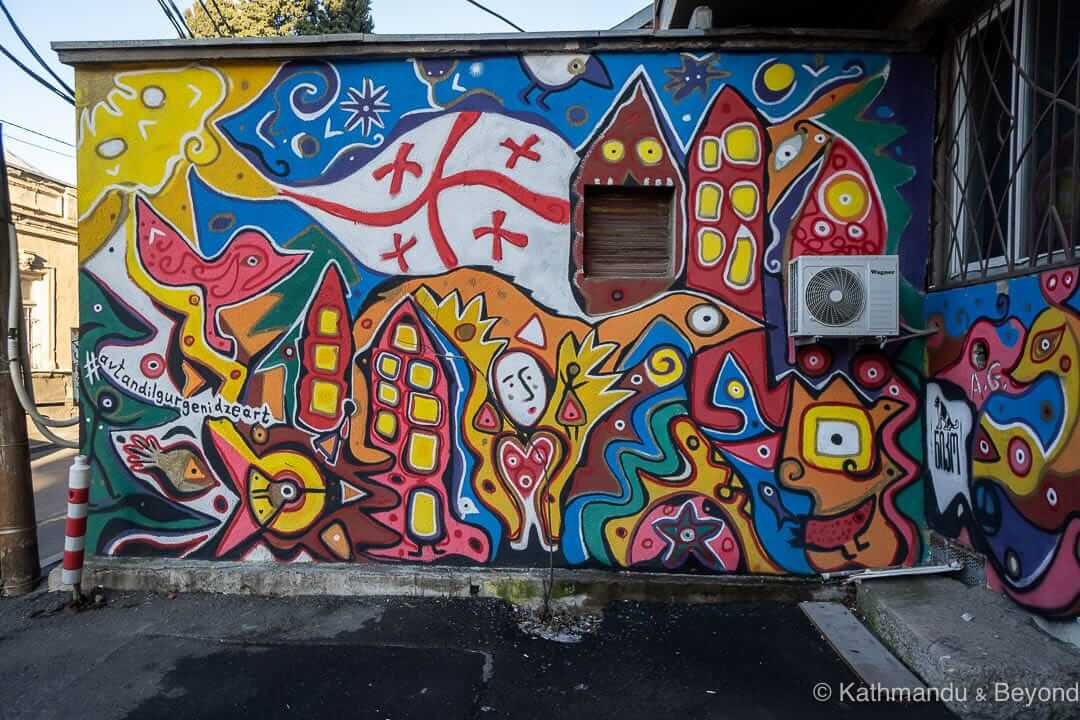 街头艺术(Avtandil Gurgenidze)格鲁吉亚第比利斯