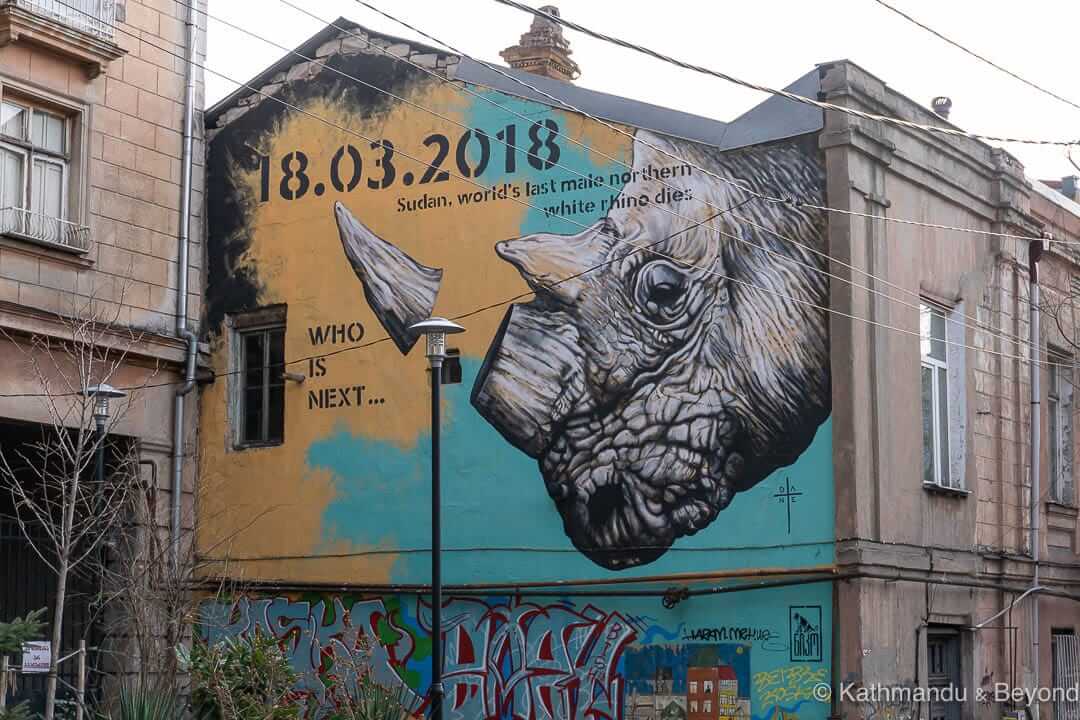 街头艺术(但丁)格鲁吉亚第比利斯
