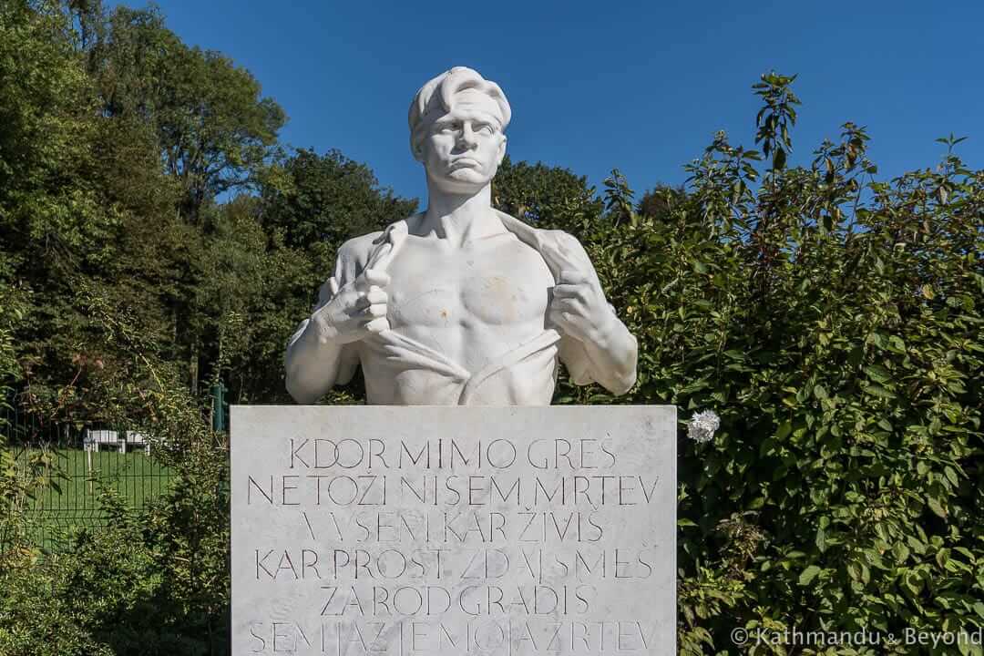 Rozna Dolina Ljubljana Slovenia-2的人质纪念碑2