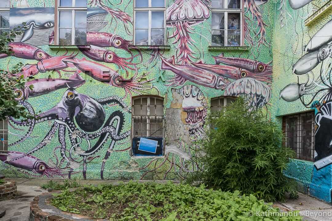 斯洛文尼亚卢布尔雅那Metelkova的街头艺术