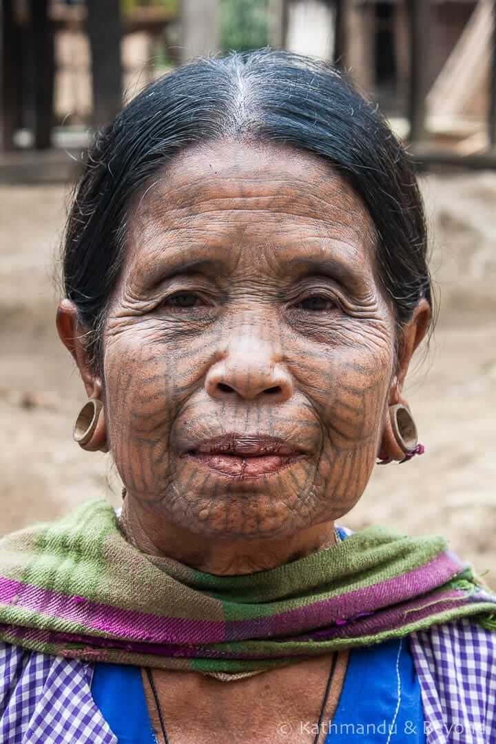 Pann Paung Chin村Mrauk U Burma(缅甸