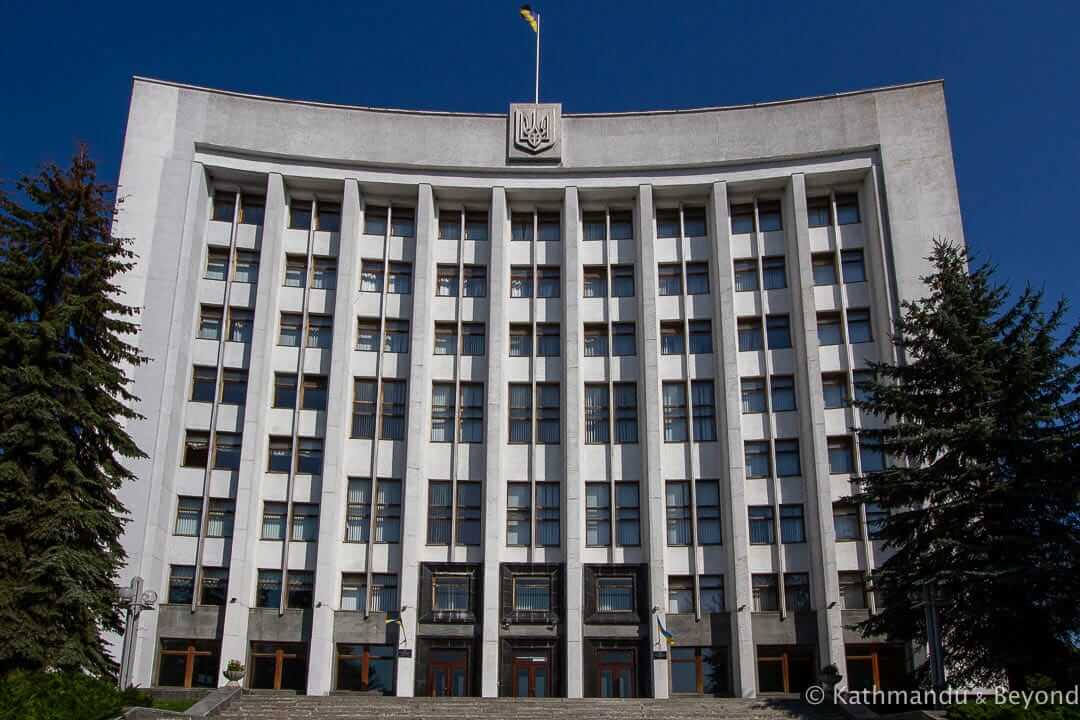Ternopil地区行政大楼乌克兰Ternopil -2