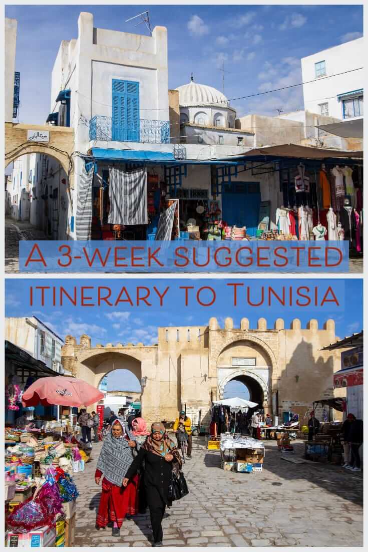 突尼斯行程-建议三周的突尼斯行程背包客和独立旅行者#旅行#北非#背包#计划#旅行提示