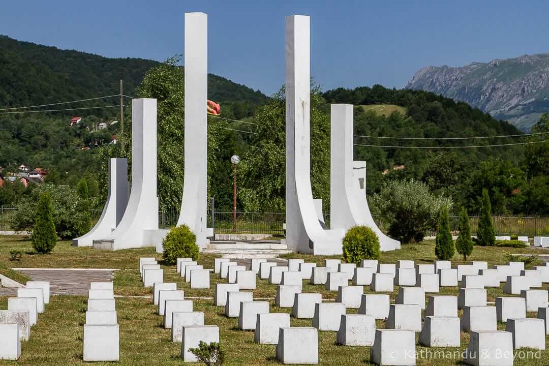游击队纪念公墓Breza Kolasin Montenegro
