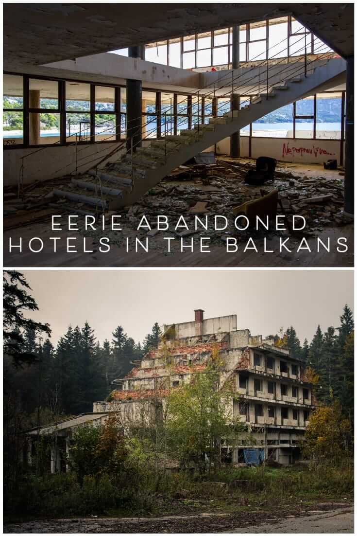 巴尔干半岛被遗弃酒店的怪异照片#旅行#替代#被遗弃的地方
