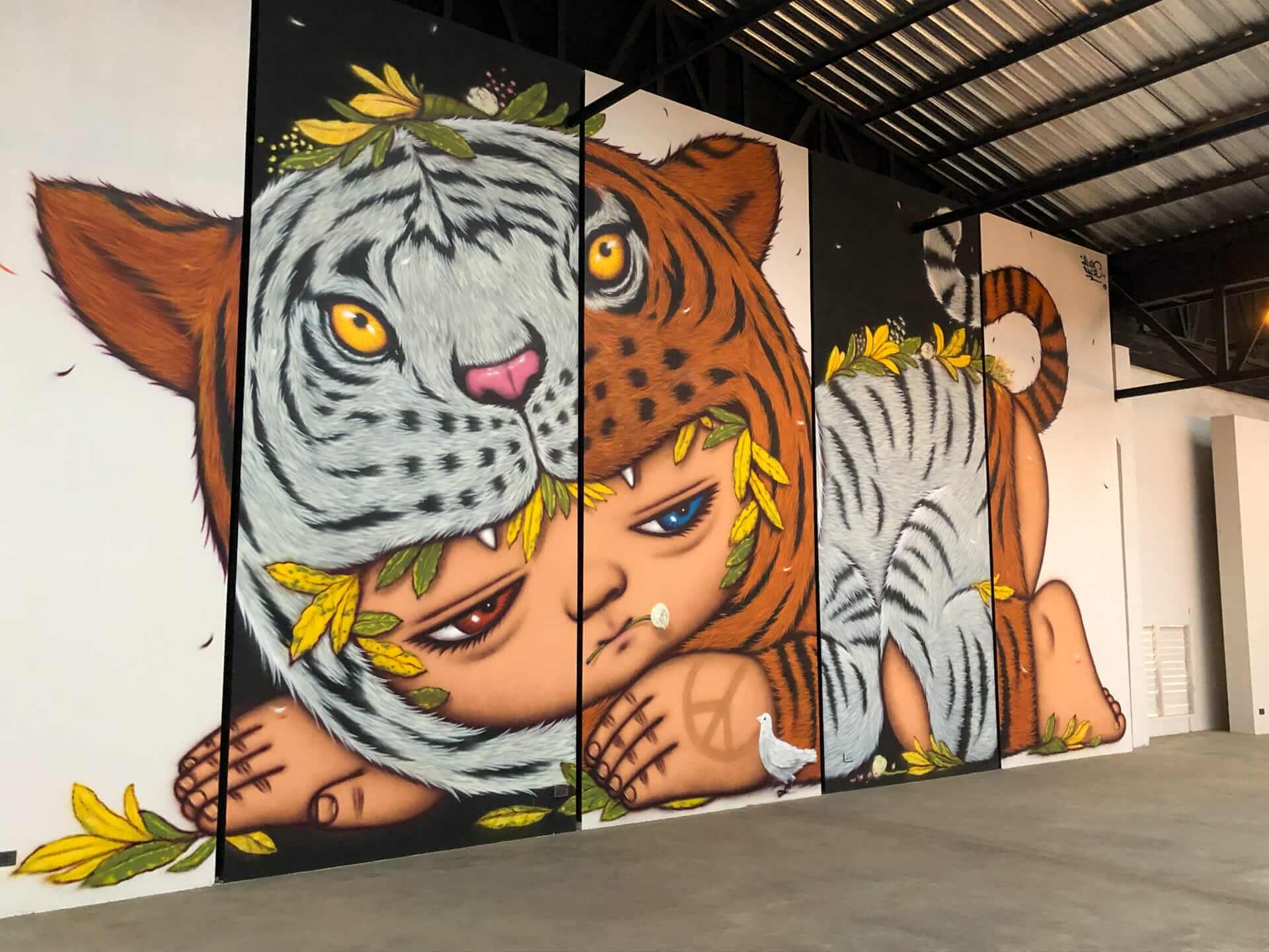 Alex Face街头艺术梦想空间画廊，清迈，泰国-21