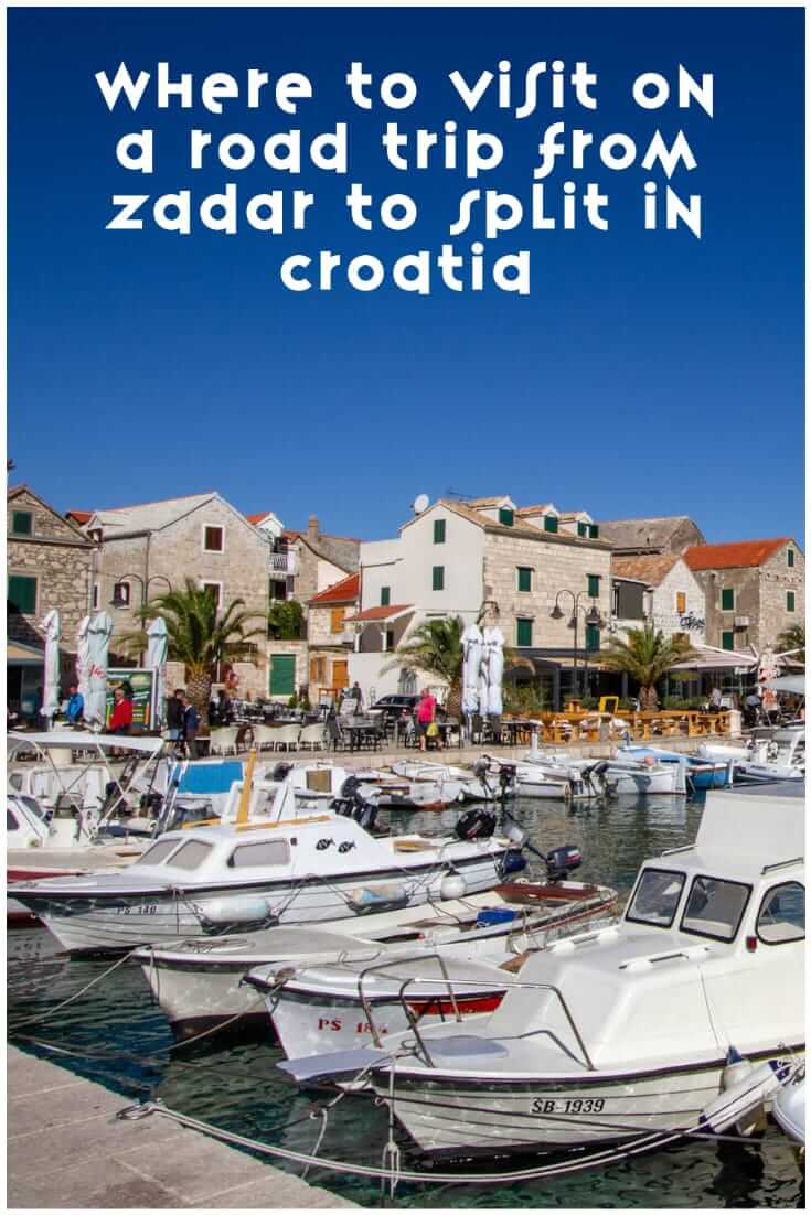 克罗地亚扎达尔和斯普利特之间的最佳旅游景点。克罗地亚达尔马提亚海岸自驾游指南#旅行#计划#欧洲#自驾游#巴尔干半岛