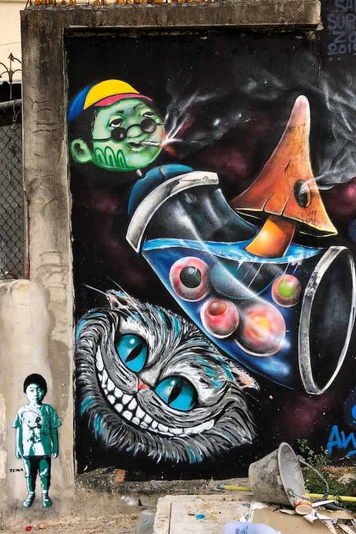 Tona街头艺术泰国清迈-20