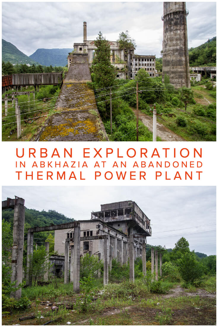 参观特克瓦尔切利一个废弃的火力发电厂。这个位于阿布哈兹的废弃发电厂是我们最有趣的城市探索之一。