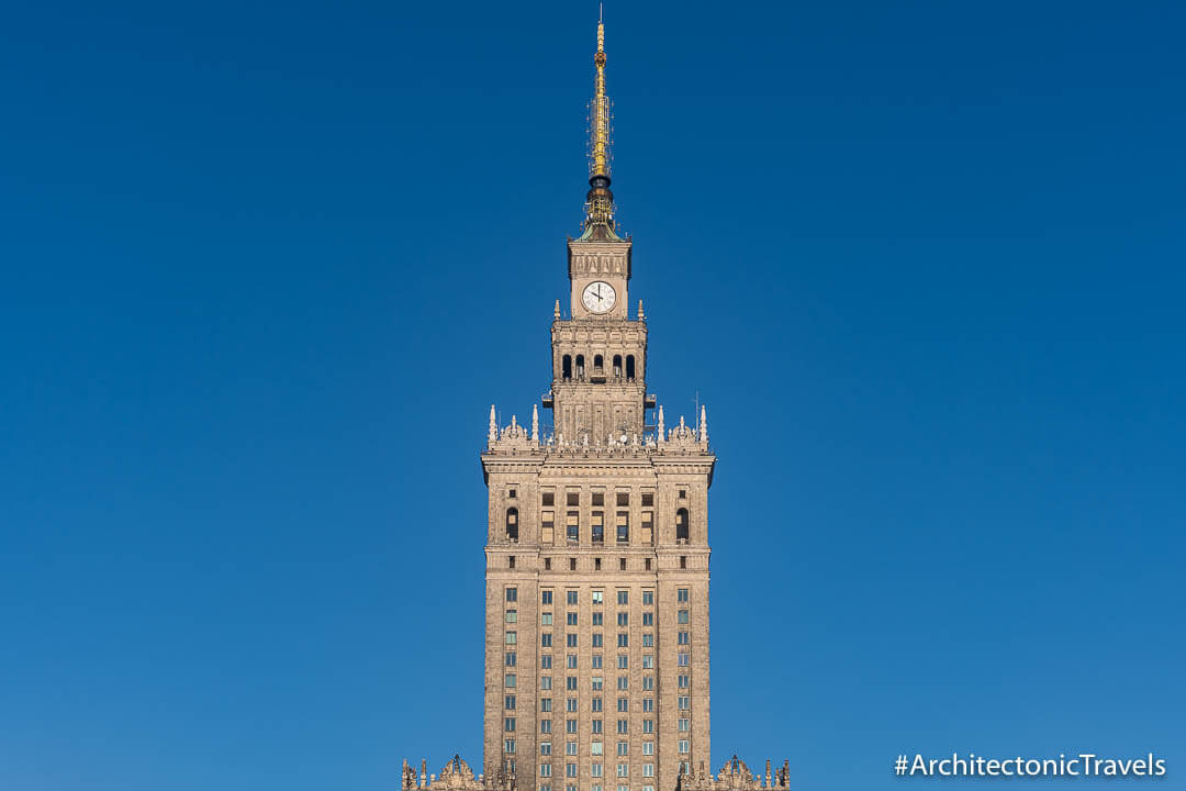 波兰华沙科学文化宫|斯大林帝国风格|共产主义建筑|前东欧集团