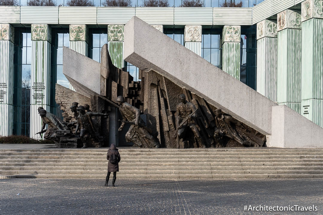 华沙起义纪念碑，波兰华沙|战争纪念碑|共产主义纪念碑|前东欧集团