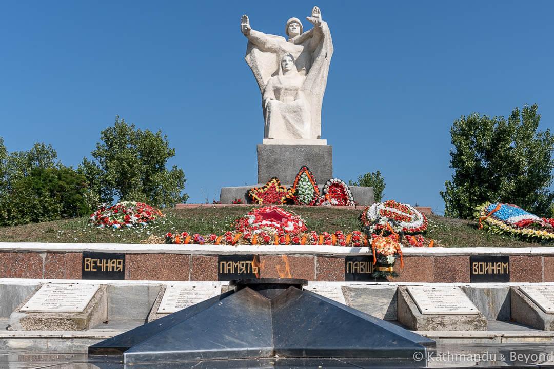 伟大卫国战争Moldova-5同志纪念碑