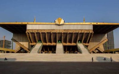 柬埔寨金边独特的建筑